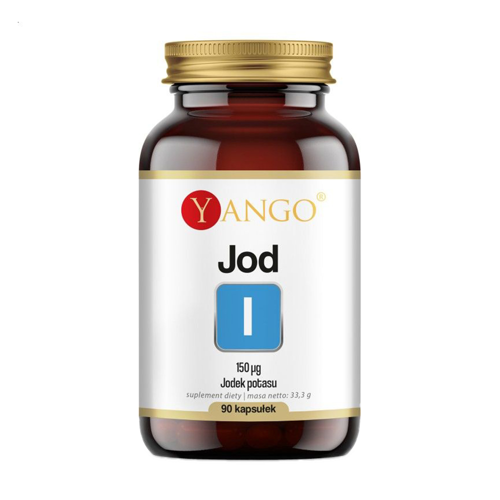 Уцінка! Йод Yango Iodine Potassium Iodide, 90 капсул